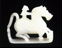 玉仙人奔馬・前漢・前1世紀・咸陽博物館